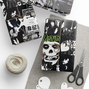 Punk Gift Wrap | Misfits Wrapping Paper for Bold Presentations