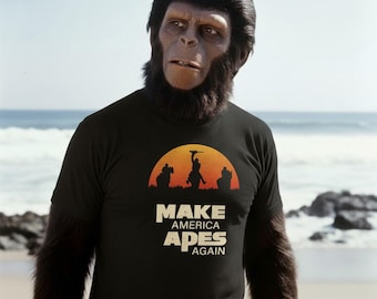 Planet of the Apes Graphic Tee - Cotton T-Shirt