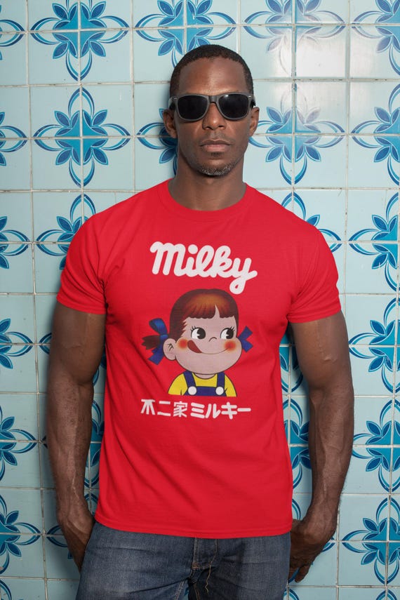 Peko Chan T-shirt: Kawaii Japanese Graphic Cotton Tee - Fujiya