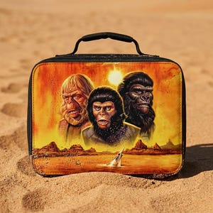 PLANET OF THE APES 猿の惑星 ゴミ箱 ヴィンテージ Planet of the Apes Vintage Lunch Box - Etsy