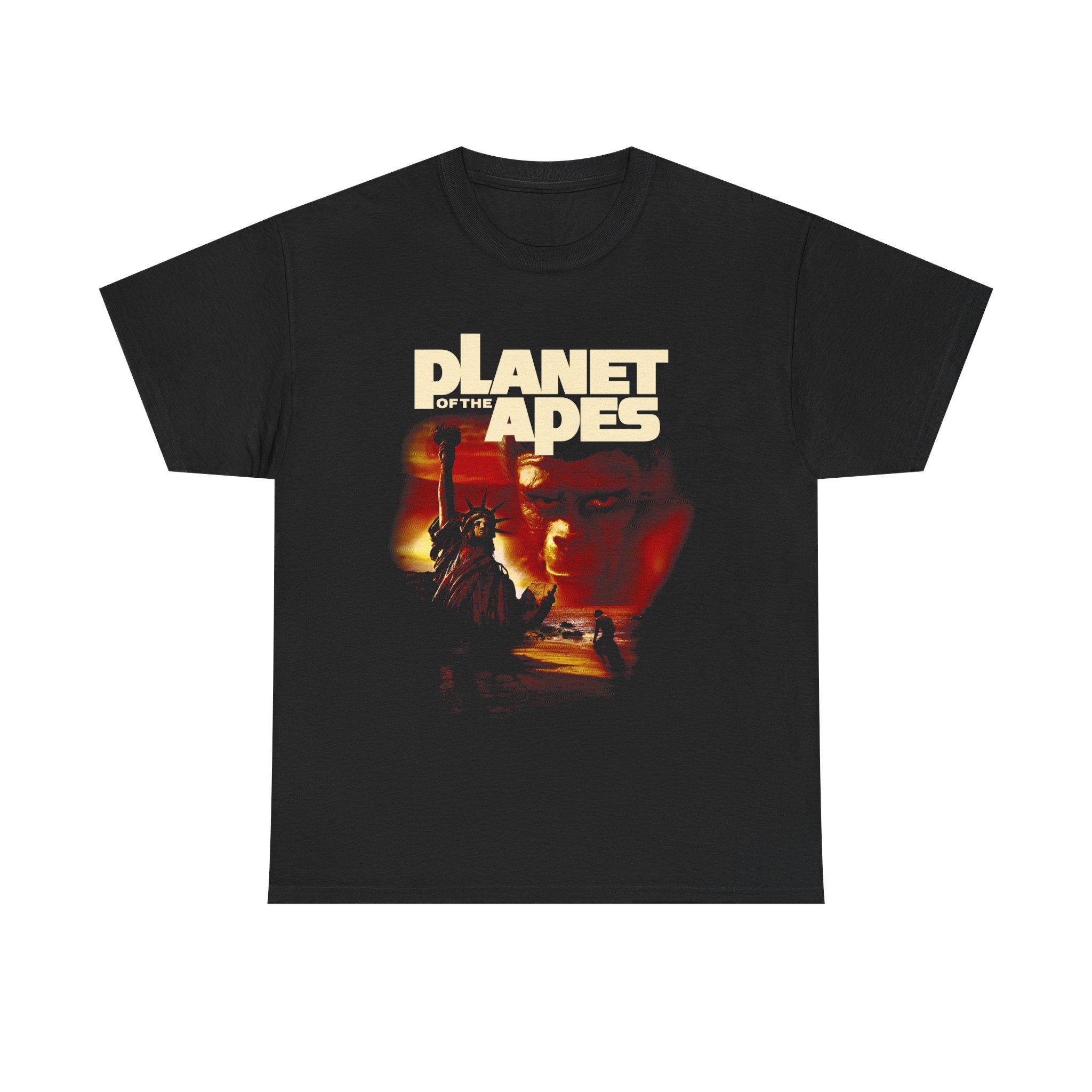 猿の惑星 1968 Tシャツ：ヴィンテージ映画グラフィックTシャツ - Etsy 日本
