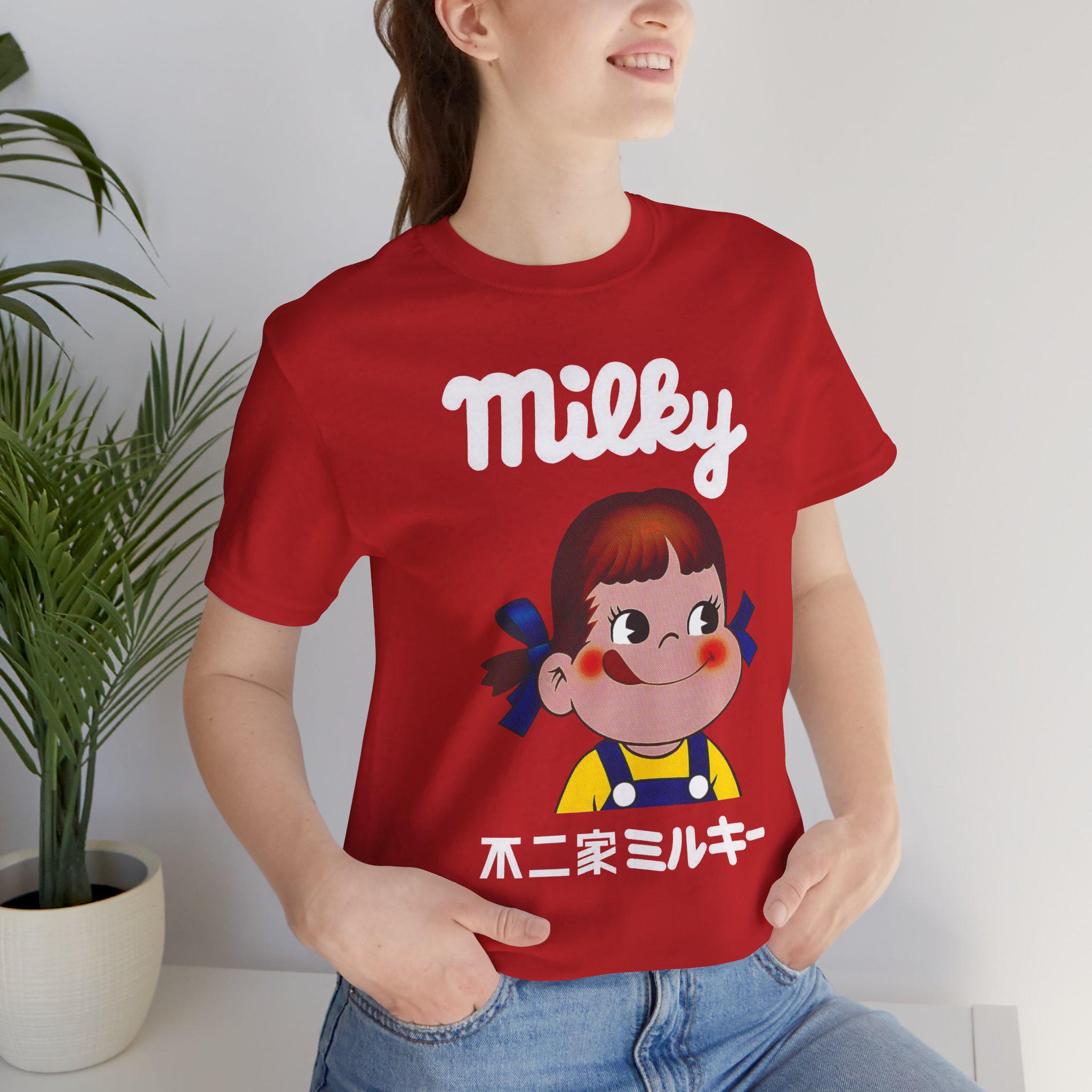 Peko Chan T-shirt: Kawaii Japanese Graphic Cotton Tee - Fujiya