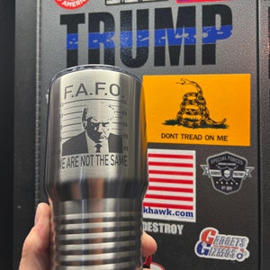 Trump Mug Shot Tumbler
