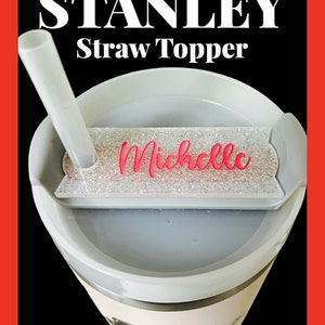 Stanley H2.O Model Tumbler 40 & 64oz Straw Toppers [make your own] Two files included (Wide and Narrow). ***Wide design shown