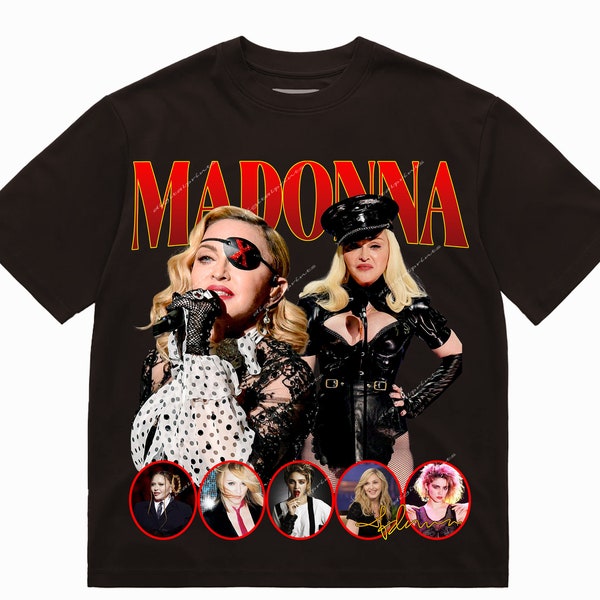 Madonna Tshirt - Etsy