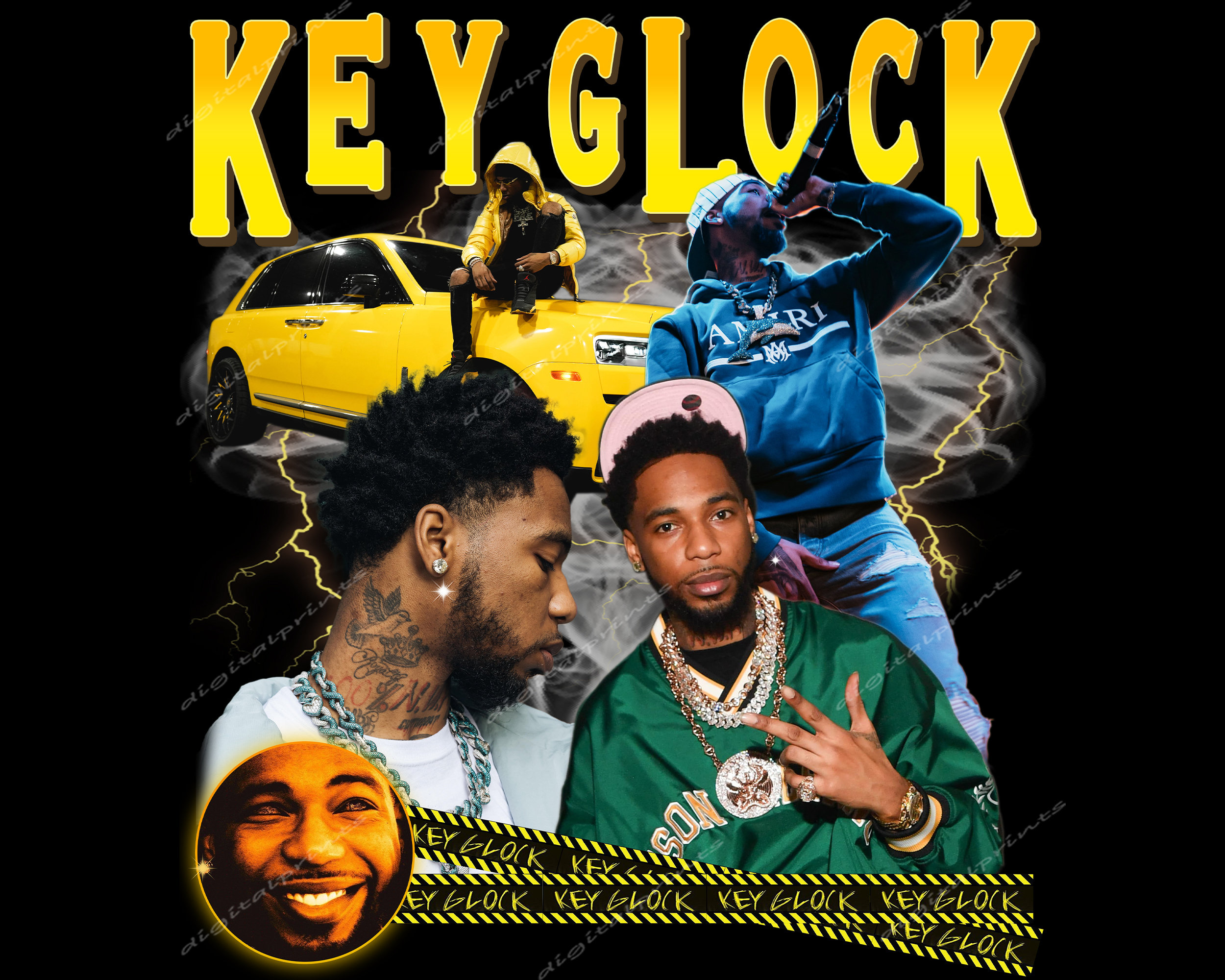 Key Glock Png / Shirt Design Ready to Print Bootleg T Shirt - Etsy