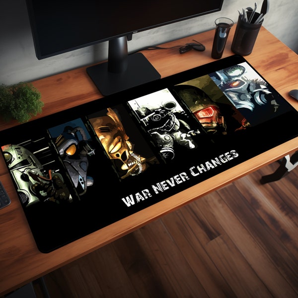 fallout,fallout new vegas mouse pad,fallout new vegas desk mat,RGB led mouse pad,led desk mat,office gifts,xxl mouse pad,gaming desk mats