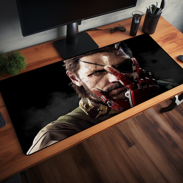 metal gear solid,metal gear solid mousepad,10 different size and led options,xxl mousepad,mini mousepad,video game deskmat,office gift