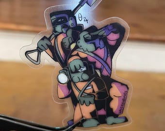 Great Assets Clear Vinyl Sticker (Lethal Company)