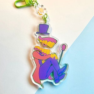 Caine acrylic keychain/charm