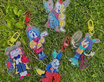 Llaveros del espectáculo de Dandy's World