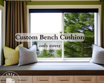 Custom Size Linen Cushion Cover: Kallax, Window, Daybed