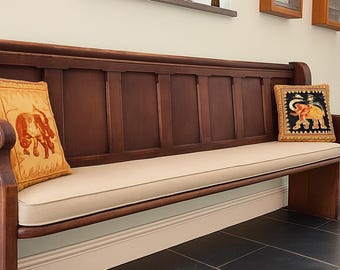 Custom Velvet Cushion, Soft Touch, Window bench pad