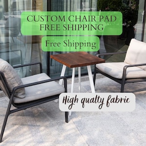 Patio Chair Cushion Cover, Custom Chair Pads, Waterproof Chair Cushion, Daybed Cushion Cover, Cushions Garden Chair, Outdoor Cushion Cover