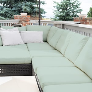 Custom Cushion Garden Bench Cushions, Waterproof Cushion, Replacement Cushion, Sunbrella cushion cover, Patio cushion, Chaise lounge cushion