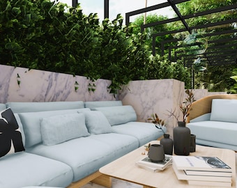Kundenspezifischer Bankkissenbezug für den Außenbereich: Wasserdichter Sitzplatz für den Garten