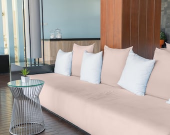 Custom Sunbrella Cushion Cover: Waterproof Patio & Bench Seating
