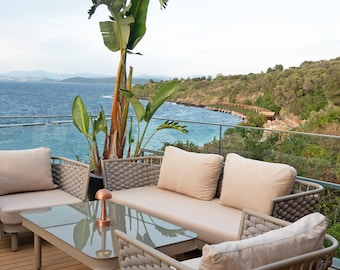 Waterproof Bench Cushion Cover: Custom Outdoor Patio Seating, UV resistant
