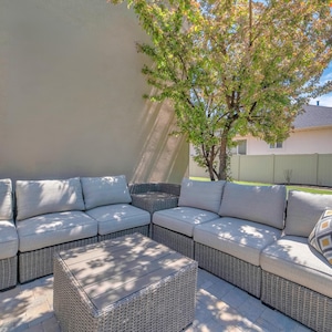 Wasserdichter Kissenbezug für die Terrasse im Freien, Jede Größe,