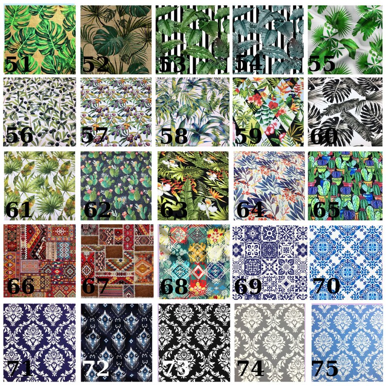 Indoor Bench Cushion Cover Custom Seat Cushion Cover Window Etsy