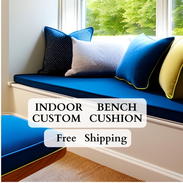 Indoor Bench Cushion Etsy