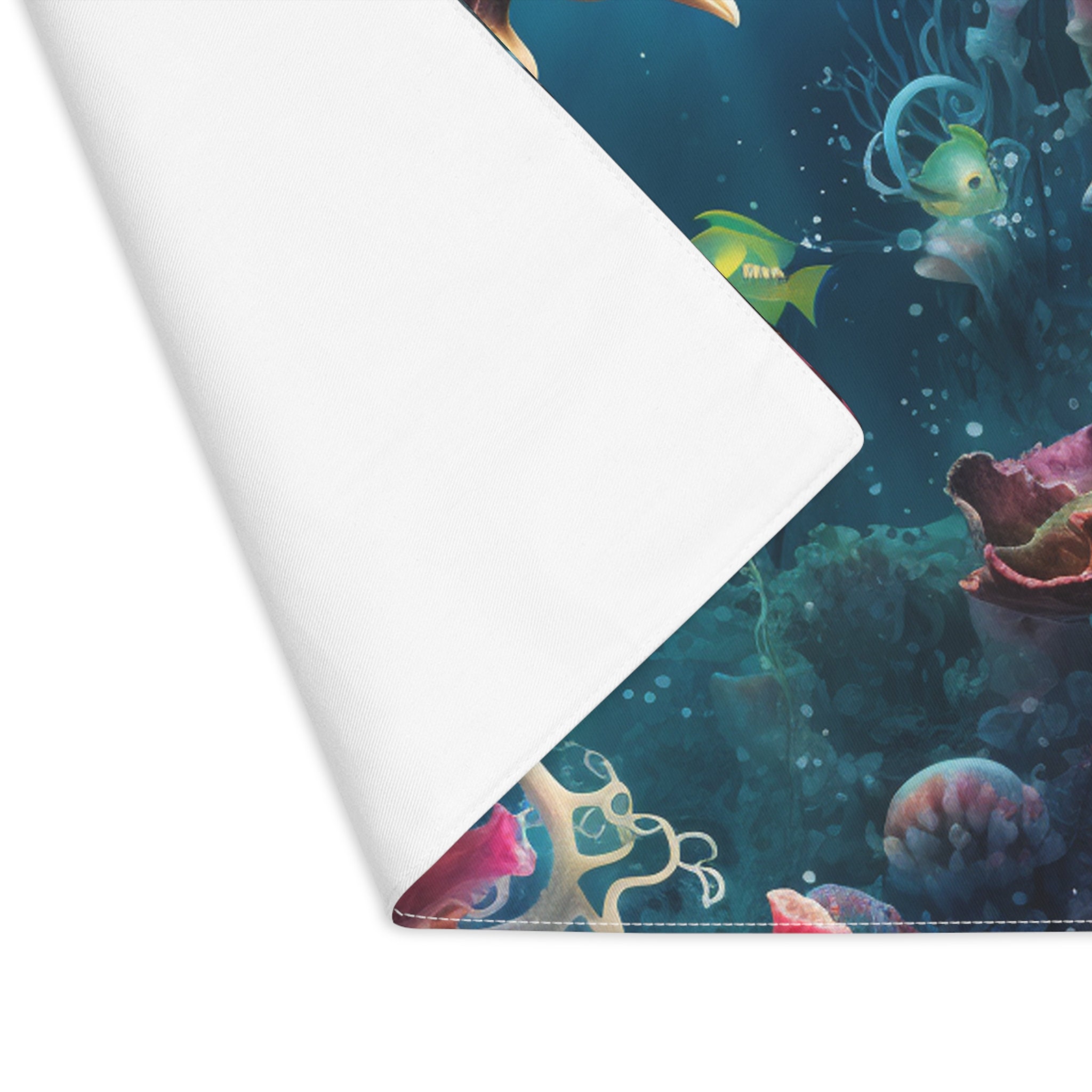 Seahorse Table Placemat Ocean Themed Placemat Modern Etsy