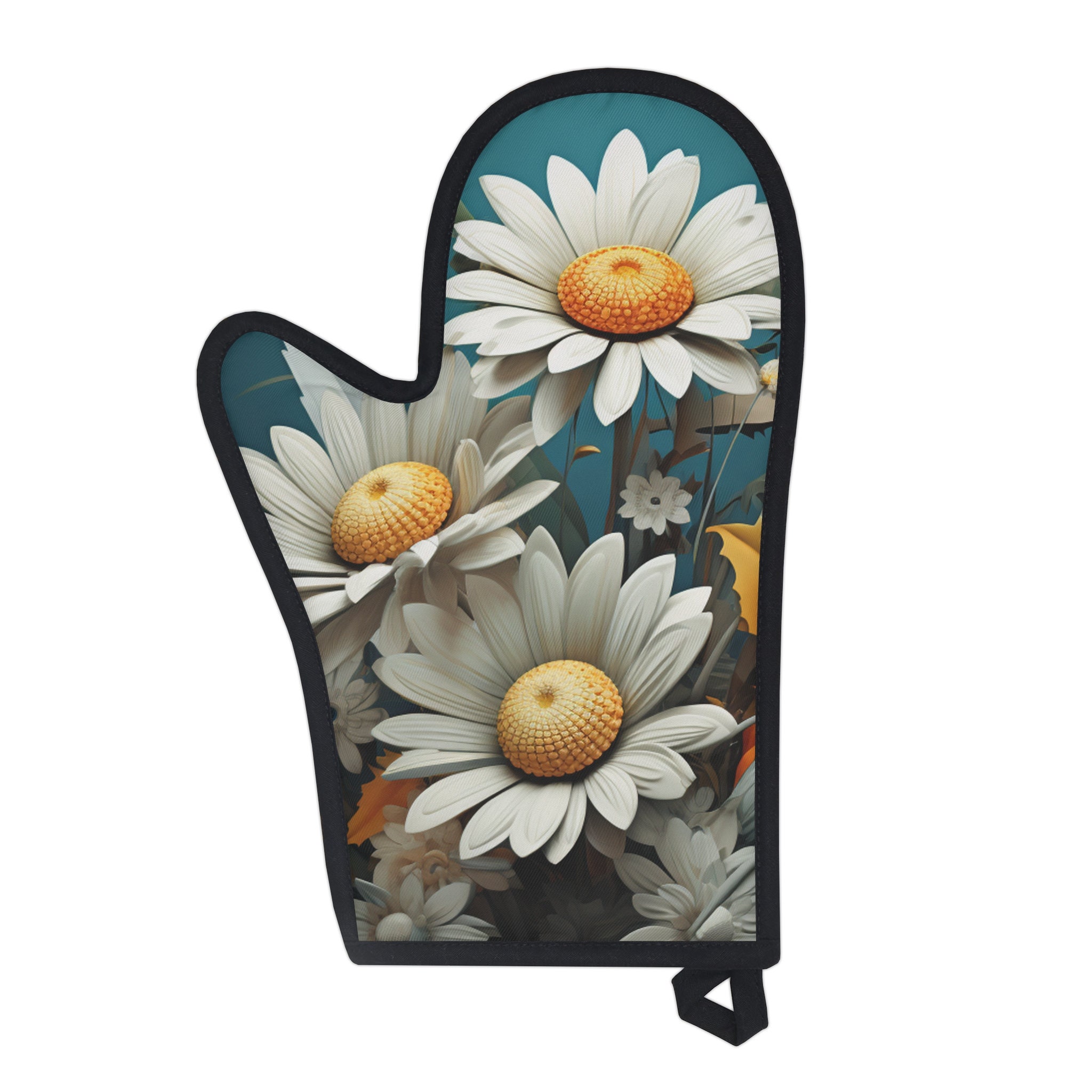 Daisy Oven Glove Daisies Oven Mit Oven Glove Floral Home Decor Floral