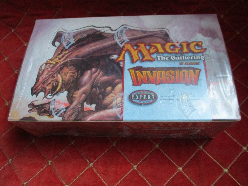 Magic the Gathering Invasion Vintage 2000 Japanese Booster Box JP