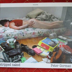 Stripped naked vintage 2004 art photography by Peter Gorman hardcover book 1st print