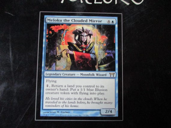Meloku the Clouded Mirror Statuette Vintage 2005 Magic the