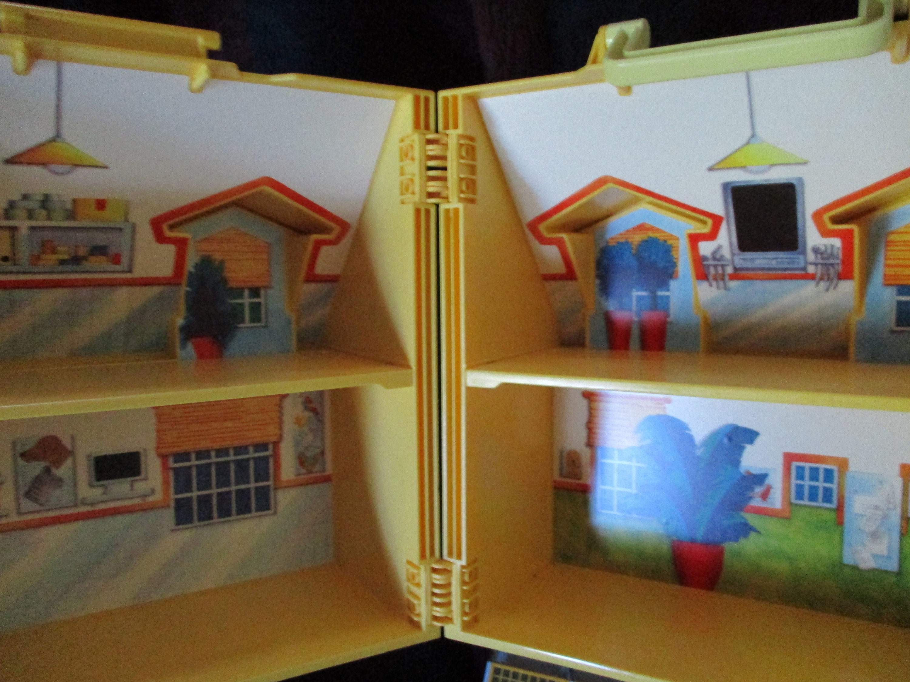 Playmobil Portable House Vintage Early 2000s Near Complete 3230