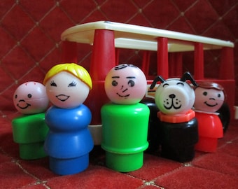 Fisher Price Bus with Little People, 1998, Vintage Fisher Price, Fisher Price Little People, Vintage Bus, Toy Dolls - Etsy 日本 Fisher Price Bus with Little People, 1998, Vintage Fisher Price, Fisher Price Little People, Vintage Bus, Toy Dolls - Etsy 日本