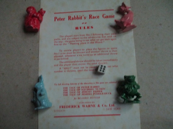 ピーターラビットのレースゲーム ヴィンテージ 1940年代～1950年代