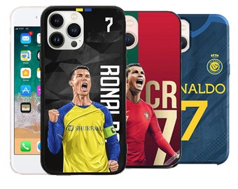 Coque Cristiano Ronaldo - Al-Nassr, Portugal - Pour iPhone 5 - 15 Pro Max / Samsung / Huawei / Xioami / Redmi - Football Football