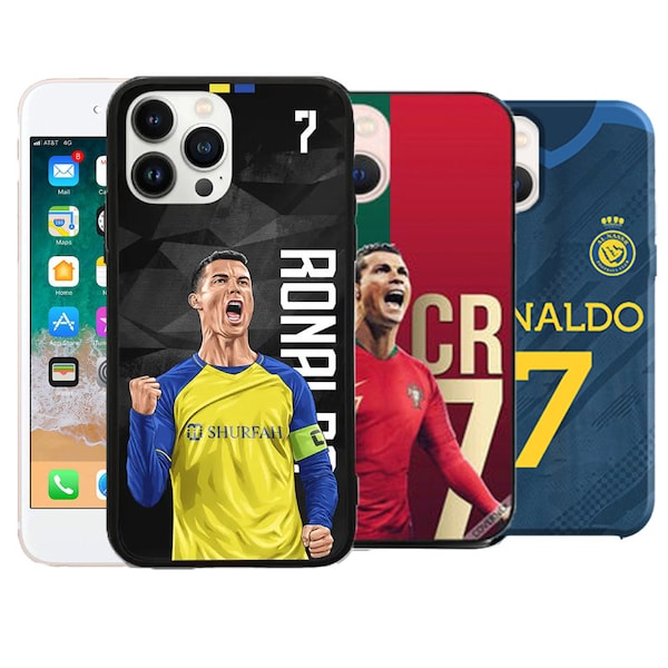 Cristiano Ronaldo - Al-Nassr, Portugal - Hülle für iPhone 5 - 15 Pro Max / Samsung / Huawei / Xioami / Redmi - Fußball Fußball