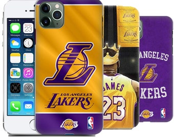 Case Cover Los Angeles Lakers - Lebron James, Kobe Bryant - For Huawei  / Samsung / Xioami / Redmi - Soccer Football