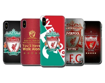 Case Cover Liverpool - England Soccer - Messi - CR7 - For iPhone 5 - 15 Pro Max / Samsung / Huawei / Xioami / Redmi - Soccer Football