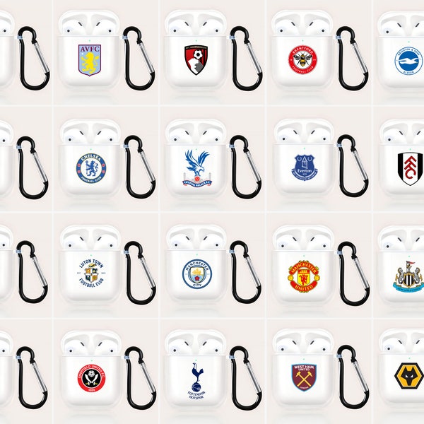 England First League - Football Soccer Team AirPods Case - Compatible AirPods 1, 2, 3, Pro - Champions - Any Club Team You Want