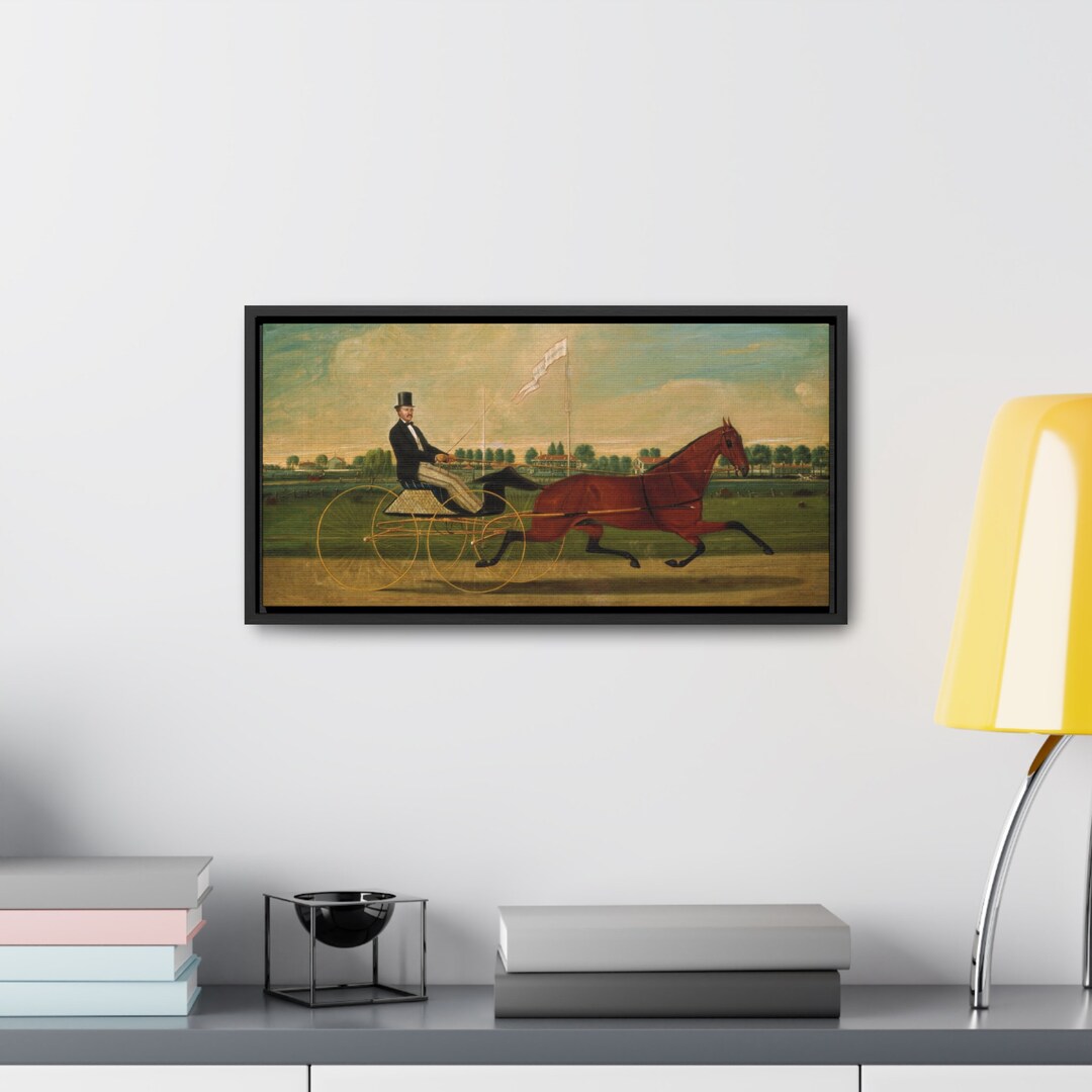 Framed Canvas by Charles S. Humphreys, Living Room, Horse Lover