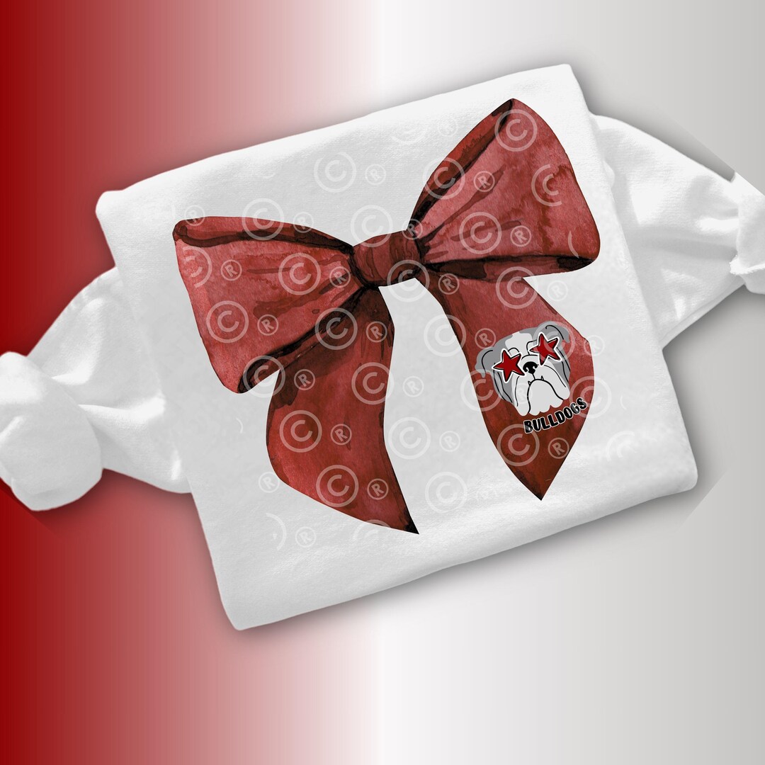 Bulldog PNG Maroon Croquette Bow Ribbon With Star Eye Sunglasses ...