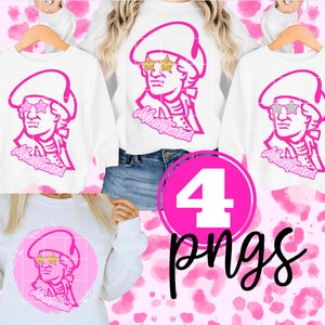 Preppy Pink Minutemen Mascot PNG Star Eyes Great for Team Shirts High School  and College Gifts  Sublimation DTF PNG digital download file