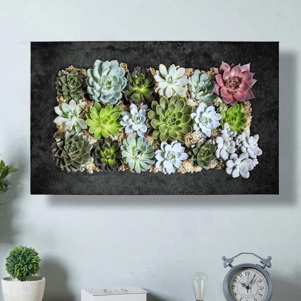 Living Wall Galvanized Steel/Zinc Succulent Planter - Wall Mounted Garden Pocket Planter - Black Zinc -  Fast Free Shipping!