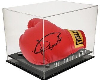 Vetrina Acrilica Per Guantoni Da Boxe - Espositore Verticale Da Terra Per Collezione E Palestra - 3