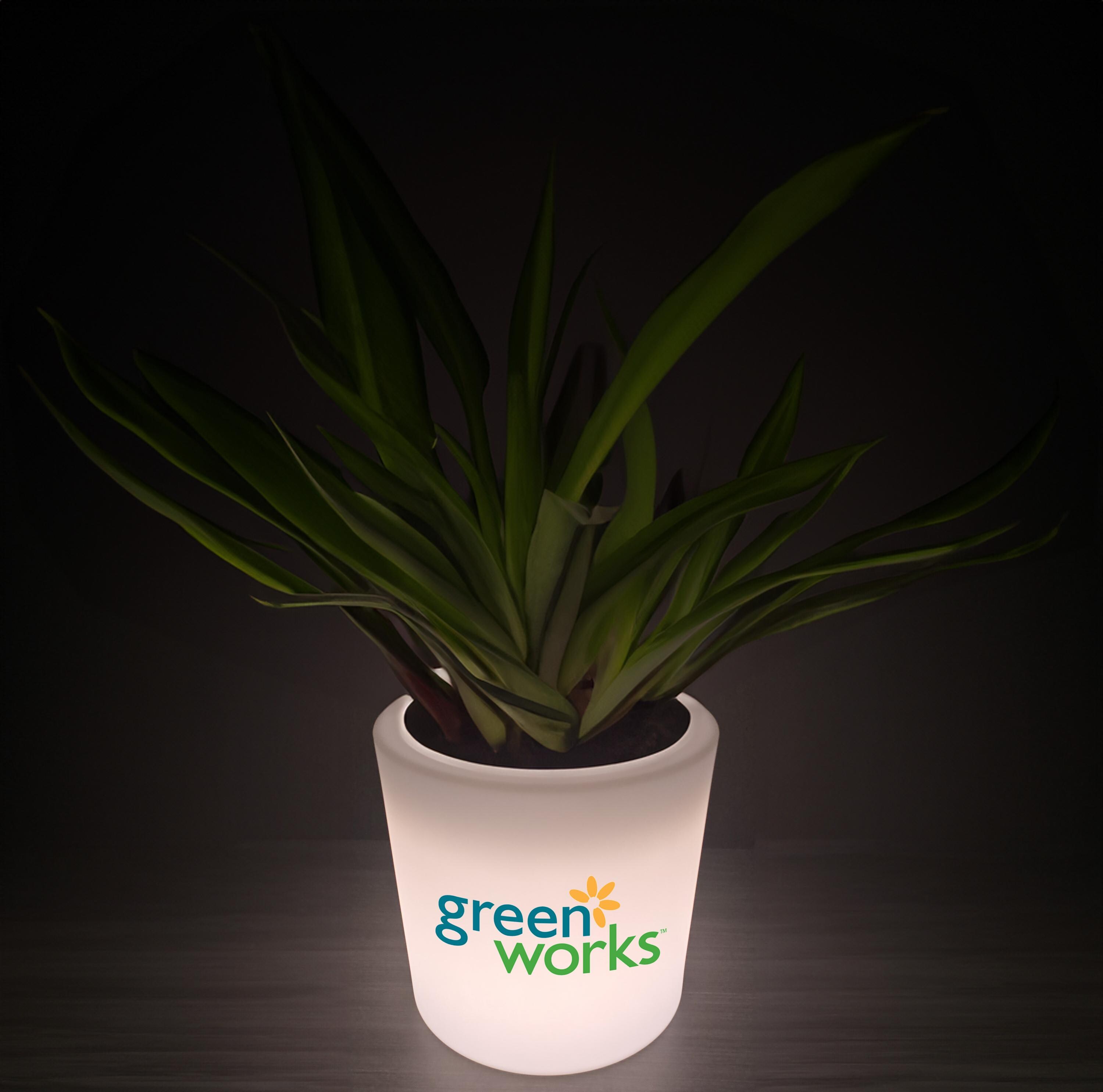 Customized Glowing LED Light Planter - Bar/restaurant/trade Show/party ...