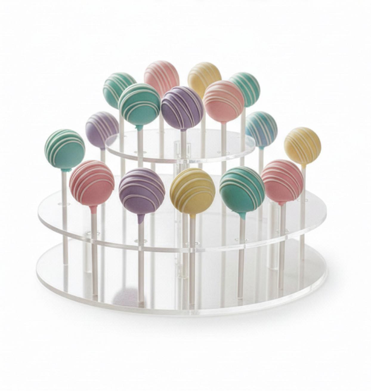 Rechteckige Cake Pop Ständer Für Partys Und Hochzeiten