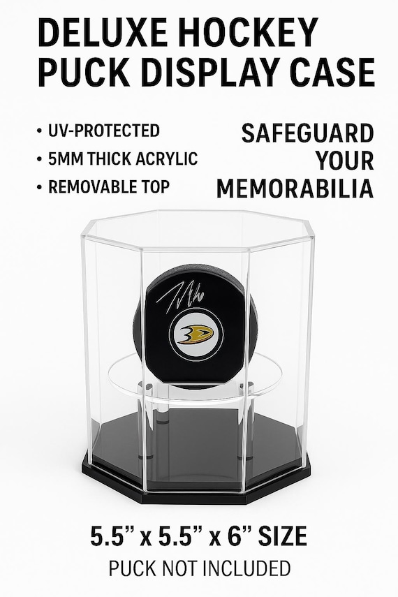 Vitrine De Rondelle – Vitrine De Rondelle De Hockey, Vitrin D'objets De Collection En Acrylique Transparent À 4 Emplacements, Présentoirs Transparents En Acrylique, Support De Rangement De Rondelles