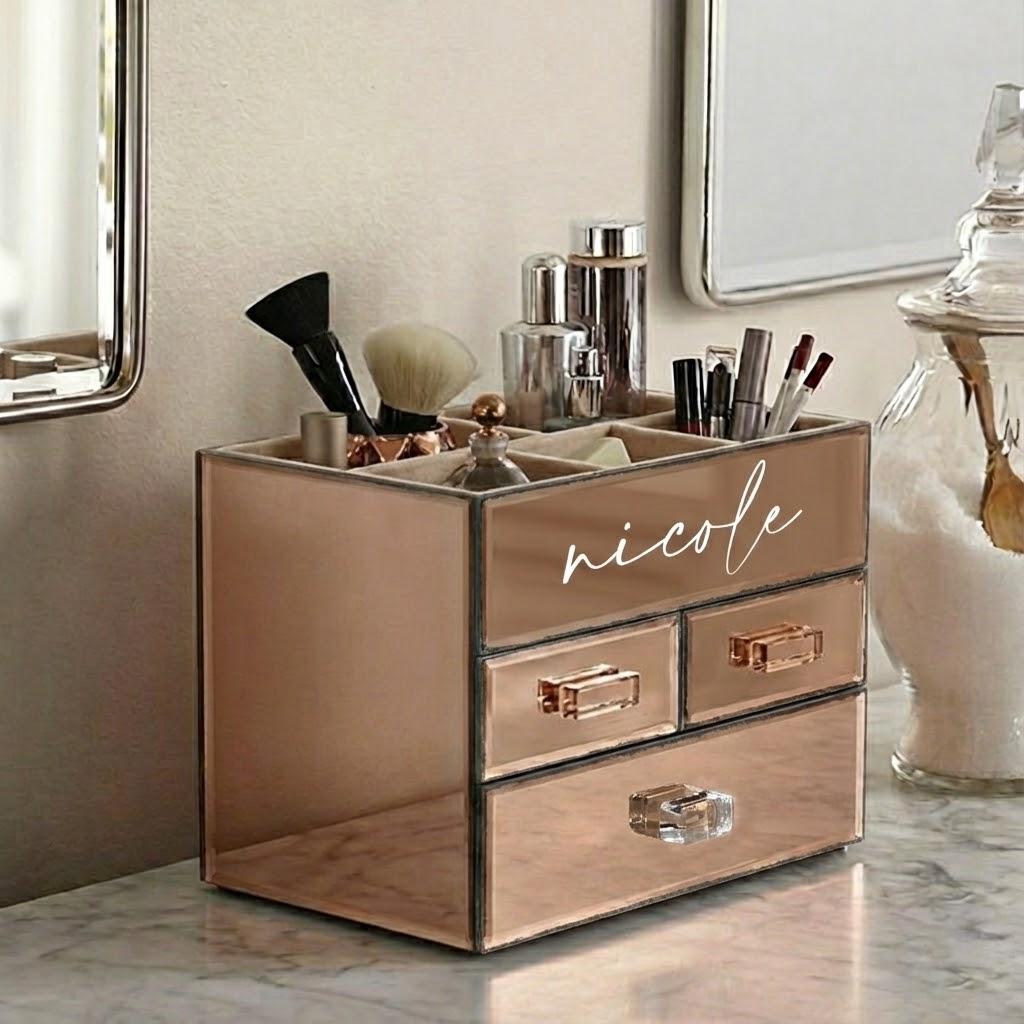 knee length dresses for ladies Lucia 6-drawer Dresser with Mirror White  Charlotte's Furniture and Fashion