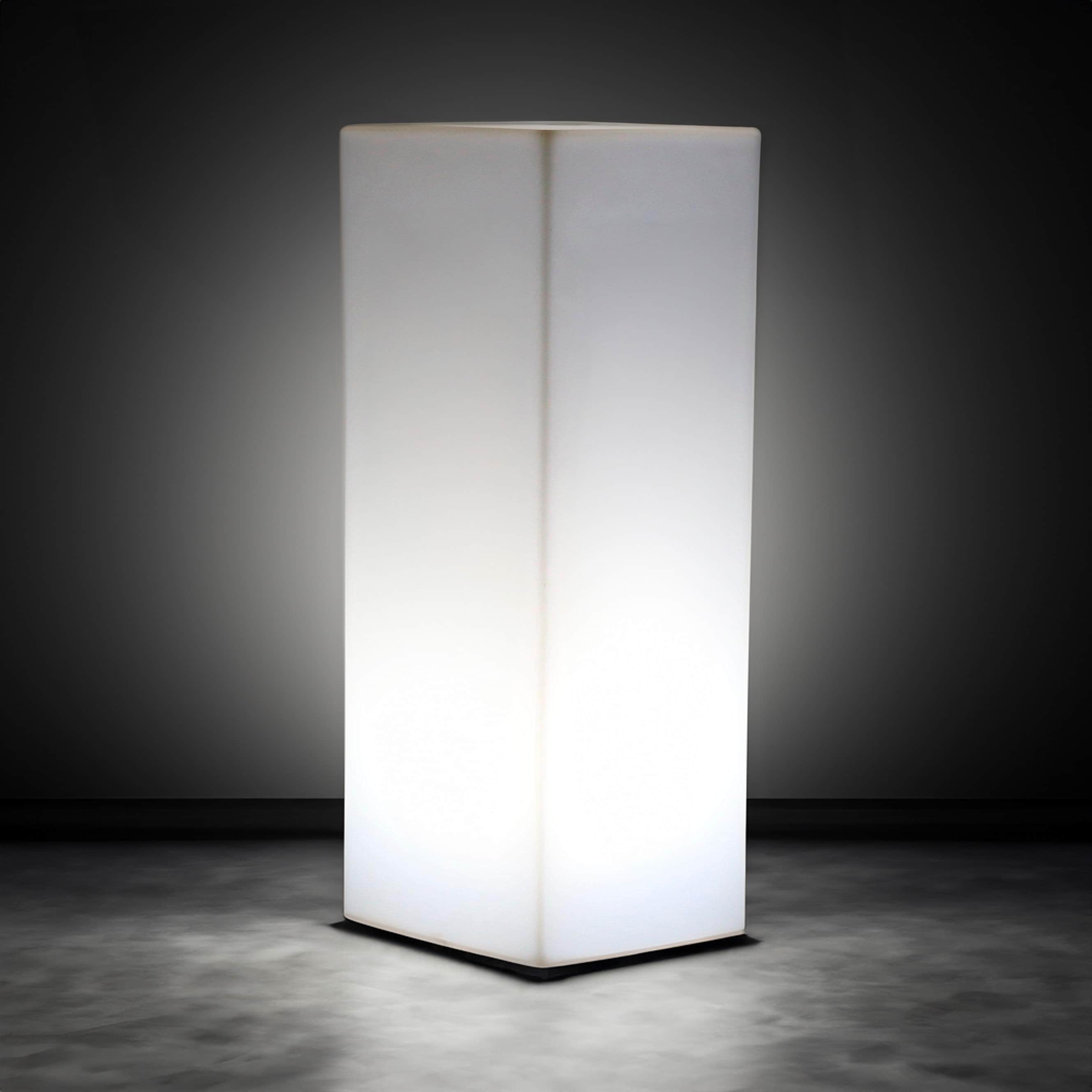 Custom Led Column Custom Full Color LED Logo Pillar - Wireless Illuminated Display Column ...