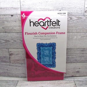 Heartfelt Creations Flourish Companion Frame Craft Die