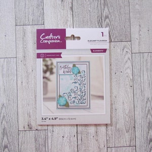 Crafter's Companion Elegant Schnörkel-Eckstempel